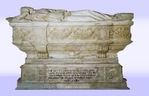 Tomba contessa Adelsaia nella cattedrale di Patti